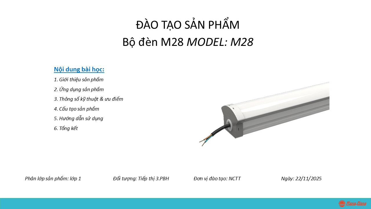 Bộ đèn M28